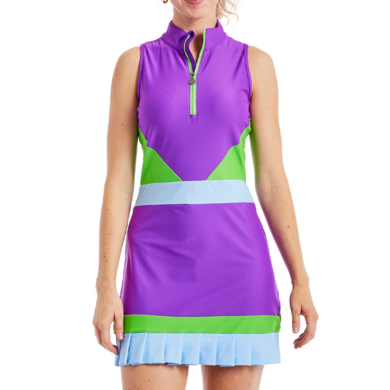 Jordan Ultraviolet-Grasshopper-Frozen Dress – Tzu Tzu Sport