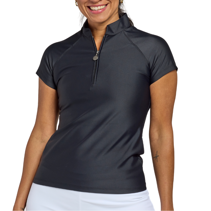 Poppy Black Top – Tzu Tzu Sport