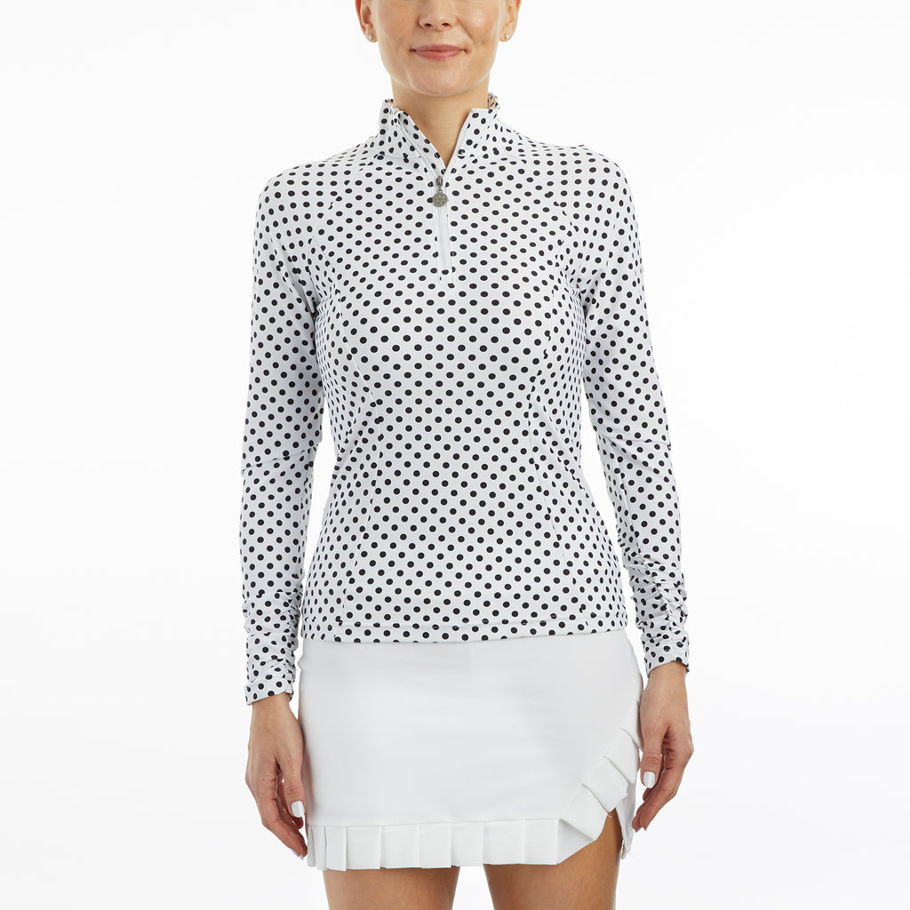 トップス polkadots SPIKY POKA DOTS BIG SHIRT – THE SHOP YOHJI YAMAMOTO